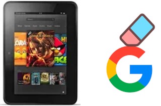 How to delete the Google account in Amazon Kindle Fire HD