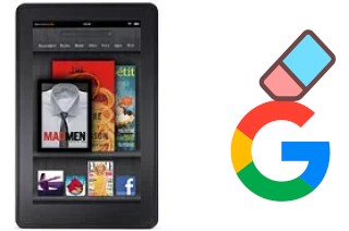 How to delete the Google account in Amazon Kindle Fire