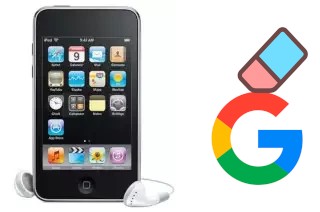 How to delete the Google account in Apple iPod touch 4rd generation