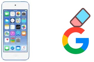 How to delete the Google account in Apple iPod Touch (2019)