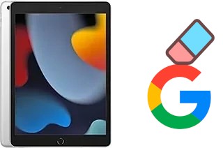 How to delete the Google account in Apple iPad 10.2 (2021)