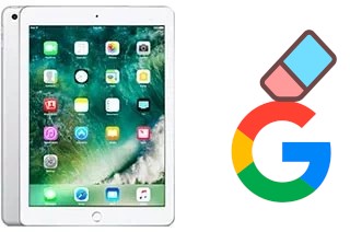 How to delete the Google account in Apple iPad 9.7 (2017)