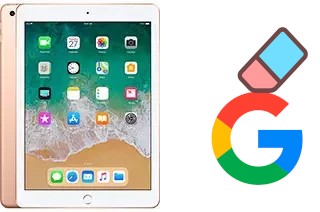 How to delete the Google account in Apple iPad 9.7 (2018)