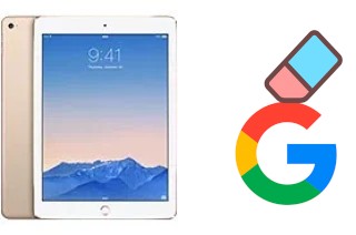 How to delete the Google account in Apple iPad Air 2