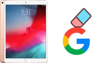 How to delete the Google account in Apple iPad Air (2019)