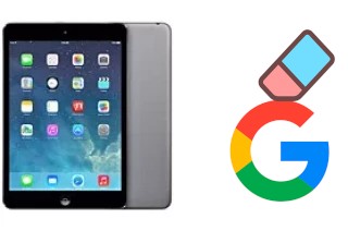 How to delete the Google account in Apple iPad mini 2