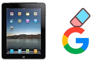 How to delete the Google account in Apple iPad Wi-Fi + 3G