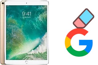 How to delete the Google account in Apple iPad Pro 10.5