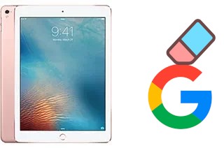 How to delete the Google account in Apple iPad Pro 9.7