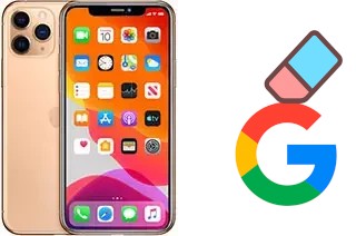 How to delete the Google account in Apple iPhone 11 Pro