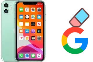 How to delete the Google account in Apple iPhone 11