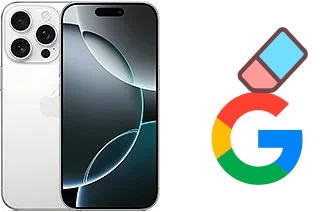 How to delete the Google account in Apple iPhone 16 Pro