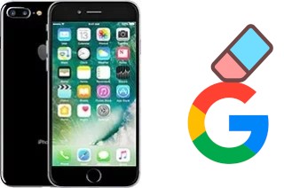 How to delete the Google account in Apple iPhone 7 Plus