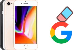 How to delete the Google account in Apple iPhone 8