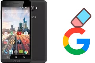 How to delete the Google account in Archos 50b Helium 4G