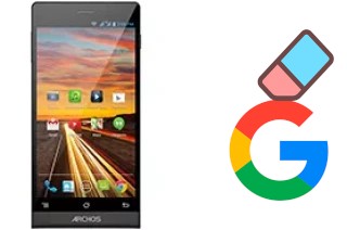 How to delete the Google account in Archos 50c Oxygen