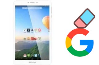 How to delete the Google account in Archos 80b Xenon