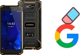 How to delete the Google account in Aspera R9