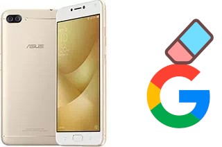 How to delete the Google account in Asus Zenfone 4 Max ZC520KL