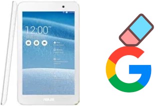 How to delete the Google account in Asus Memo Pad 7 ME176C