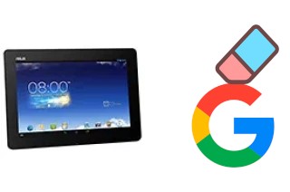 How to delete the Google account in Asus Memo Pad FHD10