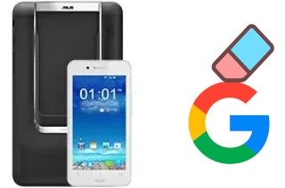 How to delete the Google account in Asus PadFone mini