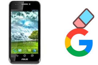 How to delete the Google account in Asus PadFone