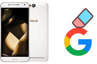 How to delete the Google account in Asus Pegasus 2 Plus