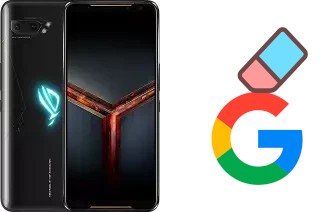 How to delete the Google account in Asus ROG Phone II