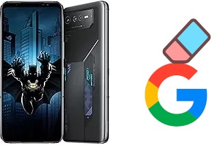 How to delete the Google account in Asus ROG Phone 6 Batman Edition