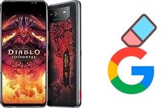 How to delete the Google account in Asus ROG Phone 6 Diablo Immortal Edition