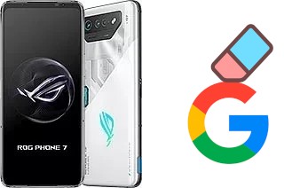 How to delete the Google account in Asus ROG Phone 7