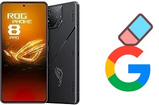 How to delete the Google account in Asus ROG Phone 8 Pro