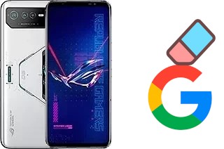 How to delete the Google account in Asus ROG Phone 6 Pro