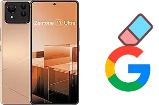 How to delete the Google account in Asus Zenfone 11 Ultra