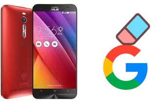 How to delete the Google account in Asus Zenfone 2 ZE550ML