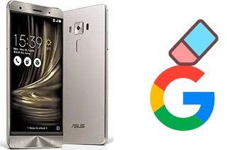 How to delete the Google account in Asus Zenfone 3 Deluxe ZS570KL