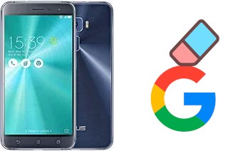 How to delete the Google account in Asus Zenfone 3 ZE552KL