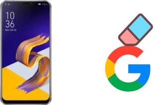 How to delete the Google account in Asus ZenFone 5Z