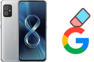 How to delete the Google account in Asus Zenfone 8