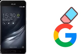 How to delete the Google account in Asus ZenFone AR