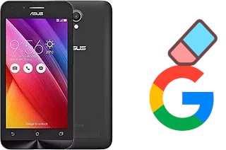 How to delete the Google account in Asus Zenfone Go ZC451TG