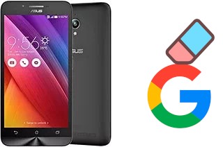 How to delete the Google account in Asus Zenfone Go ZC500TG