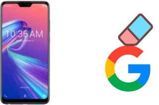 How to delete the Google account in Asus ZenFone Max Pro (M2)