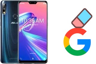 How to delete the Google account in Asus Zenfone Max Pro (M2) ZB631KL