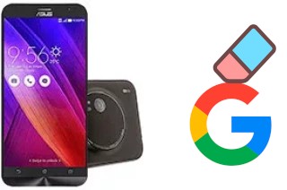 How to delete the Google account in Asus Zenfone Zoom ZX550