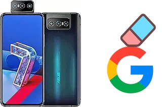 How to delete the Google account in Asus Zenfone 7 Pro ZS671KS