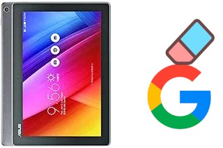 How to delete the Google account in Asus Zenpad 10 Z300M