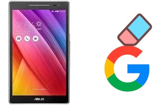 How to delete the Google account in Asus Zenpad 8.0 Z380KL