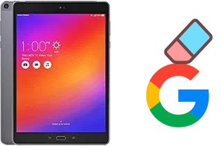 How to delete the Google account in Asus Zenpad Z10 ZT500KL